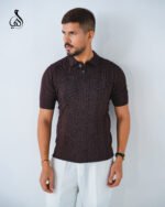 The Noble Texture Polo - Deep Chocolate - Image 4