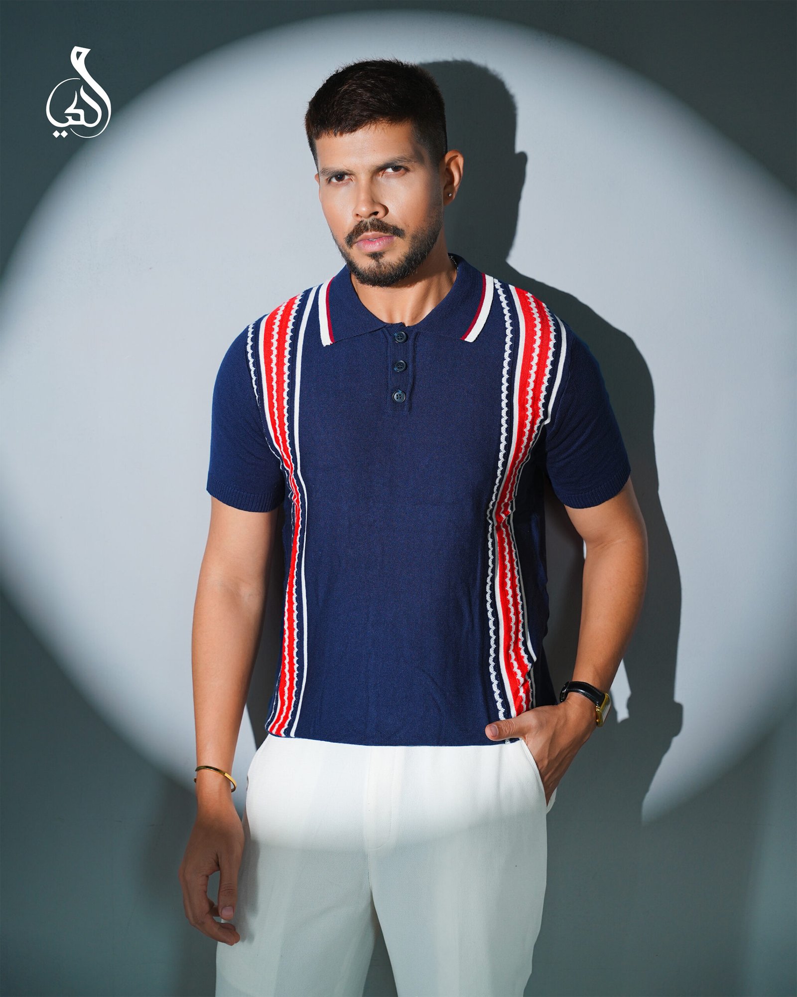 4.1 The Navy Luxe Polo - Image 1