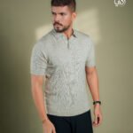 The Noble Texture Polo – Stone Beige