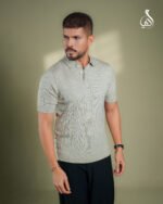The Noble Texture Polo – Stone Beige