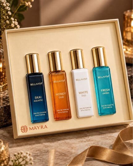 BELLAVITA Luxury Perfume Gift Set (4×20ml)